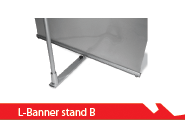 - ExpoSmart L-Banner stand B